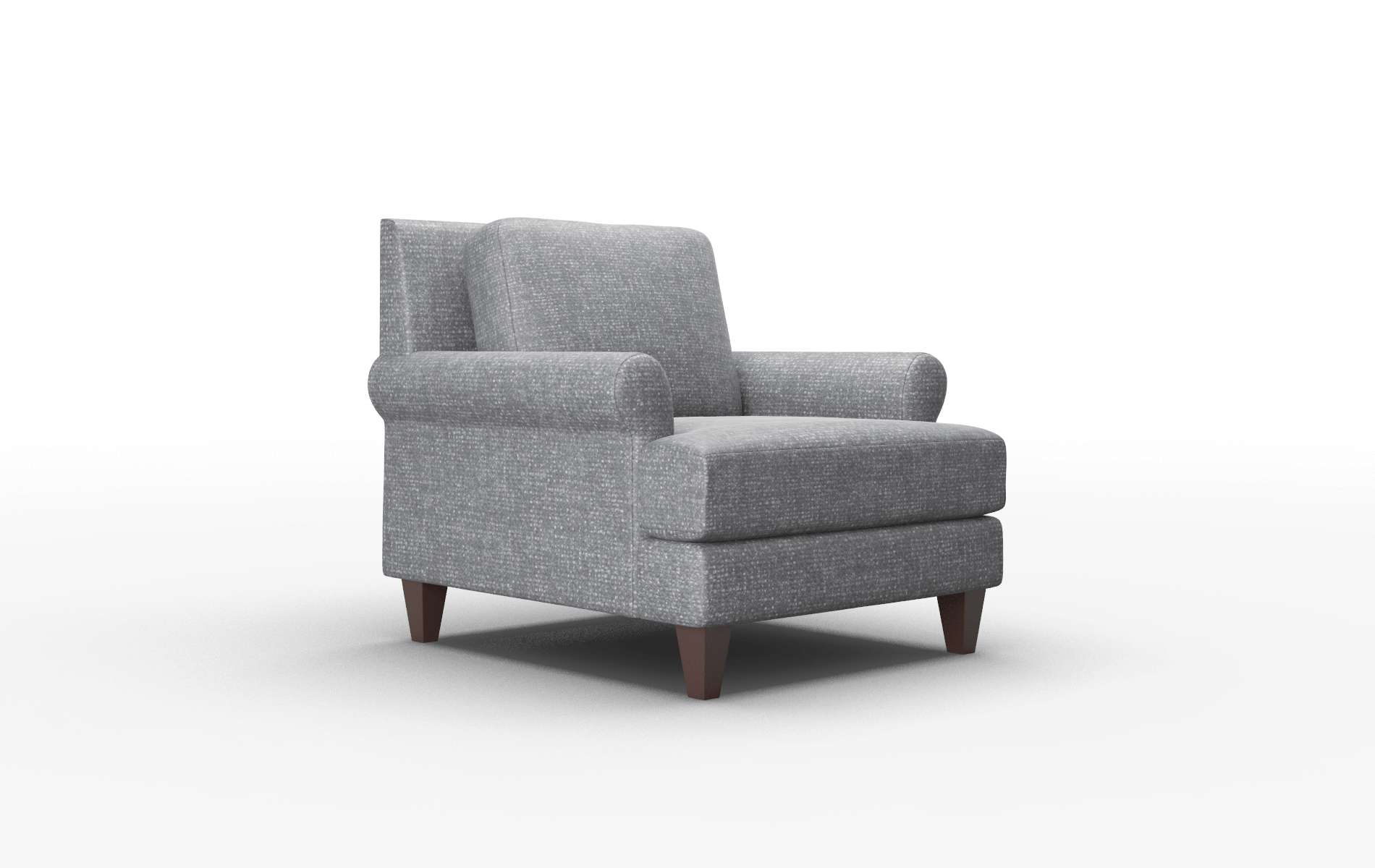 Stockholm Notion Graphite Chair espresso legs 2