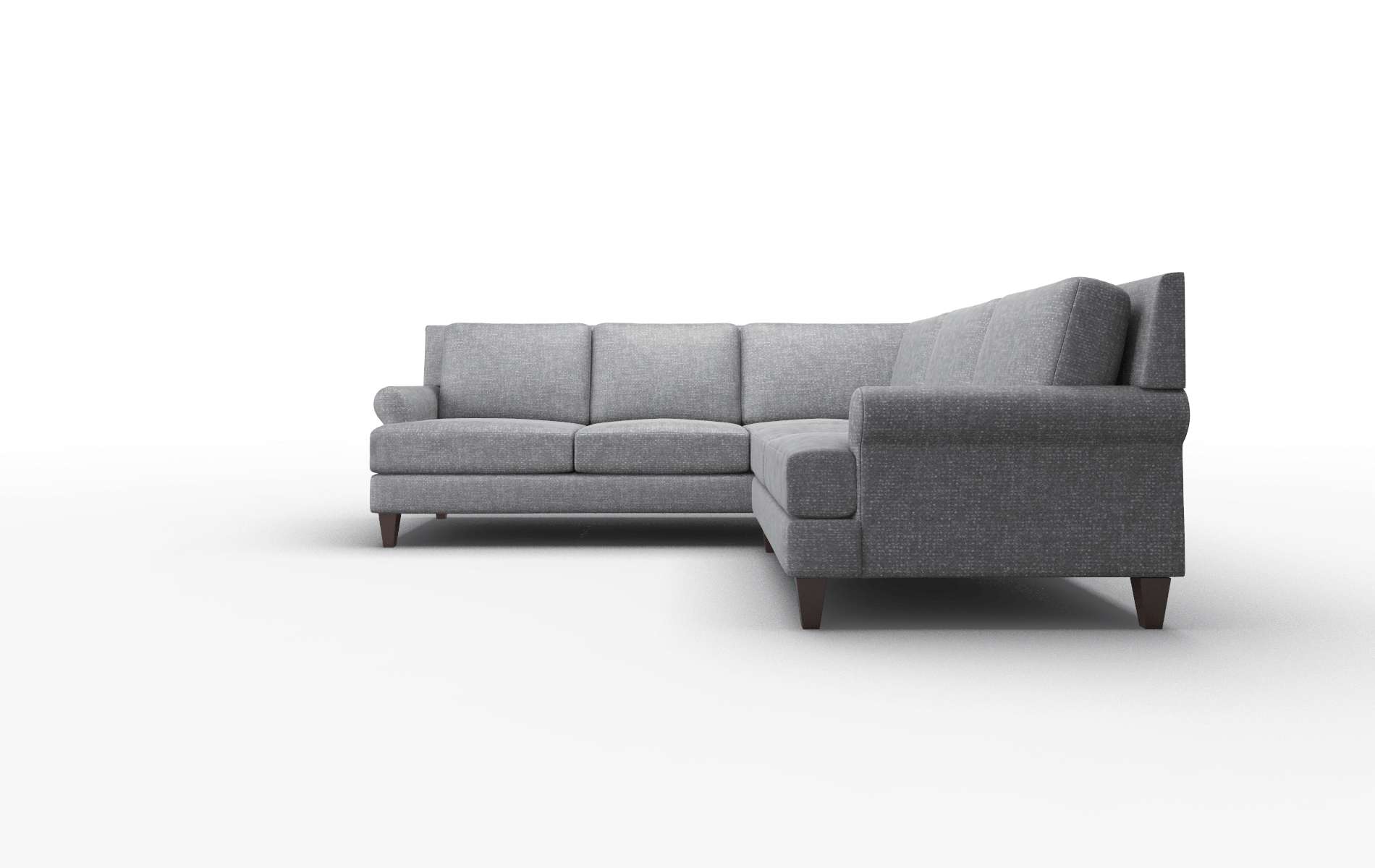 Stockholm Notion Graphite Sectional espresso legs 5