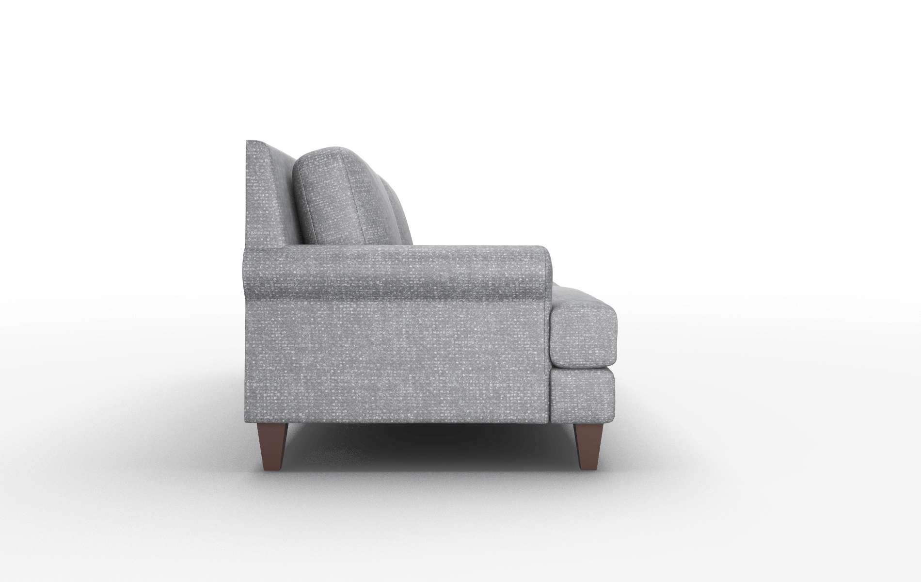 Stockholm Notion Graphite Sofa espresso legs 3