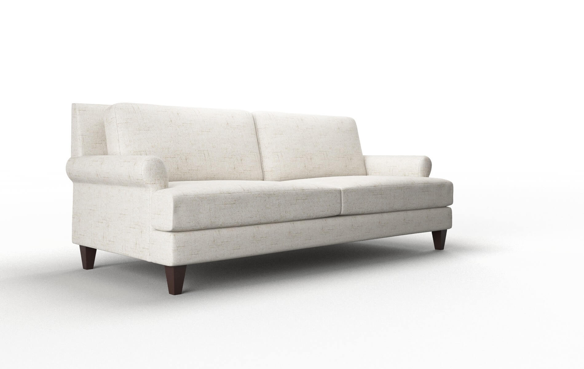 Stockholm Oceanside Natural Sofa espresso legs 2