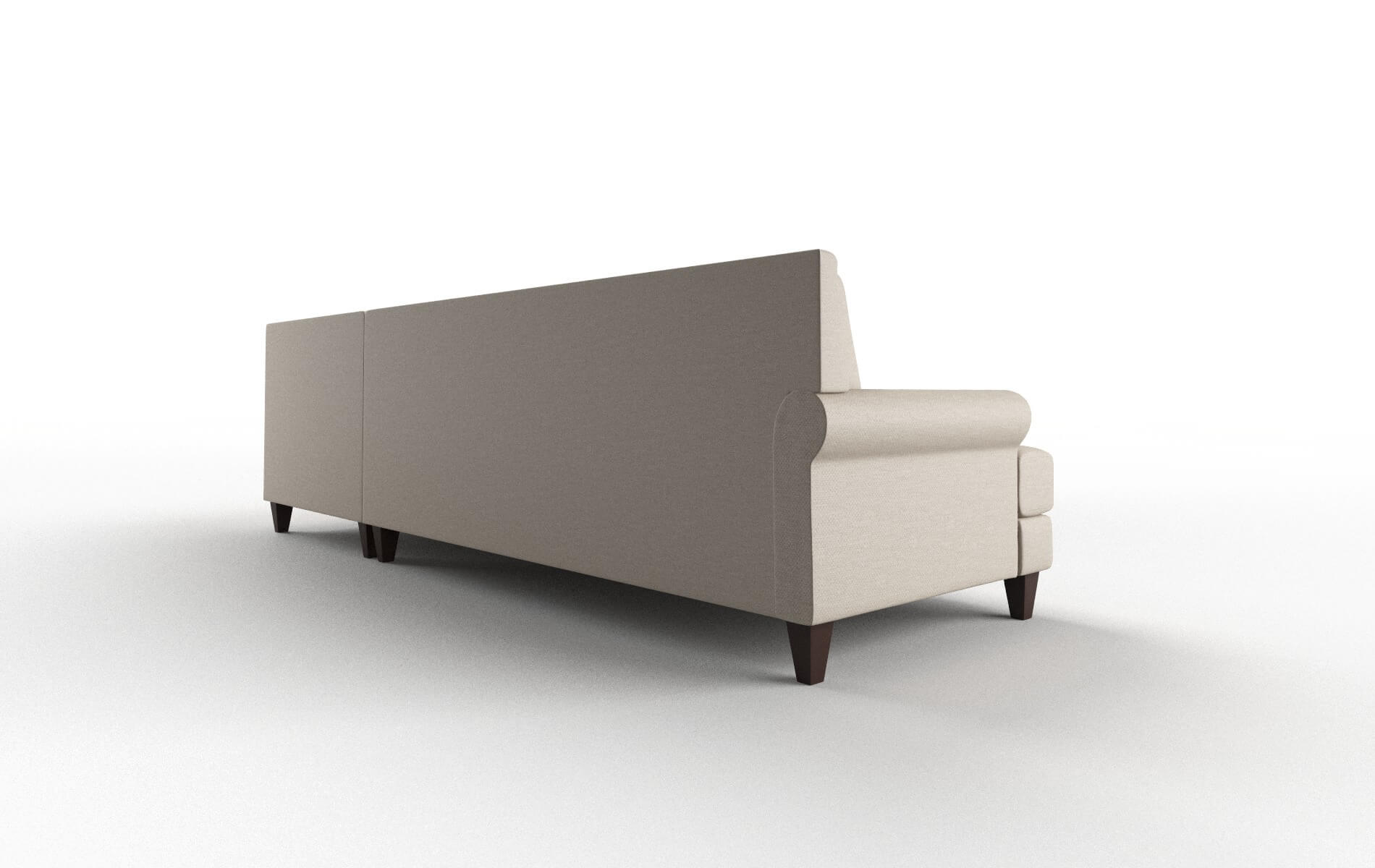 Stockholm Oscar Linen Panel espresso legs 5