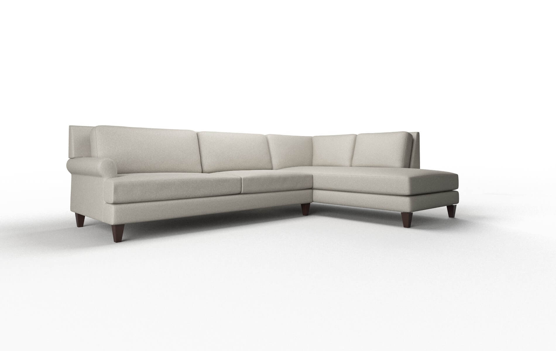 Stockholm Oscar Silver Panel espresso legs 2