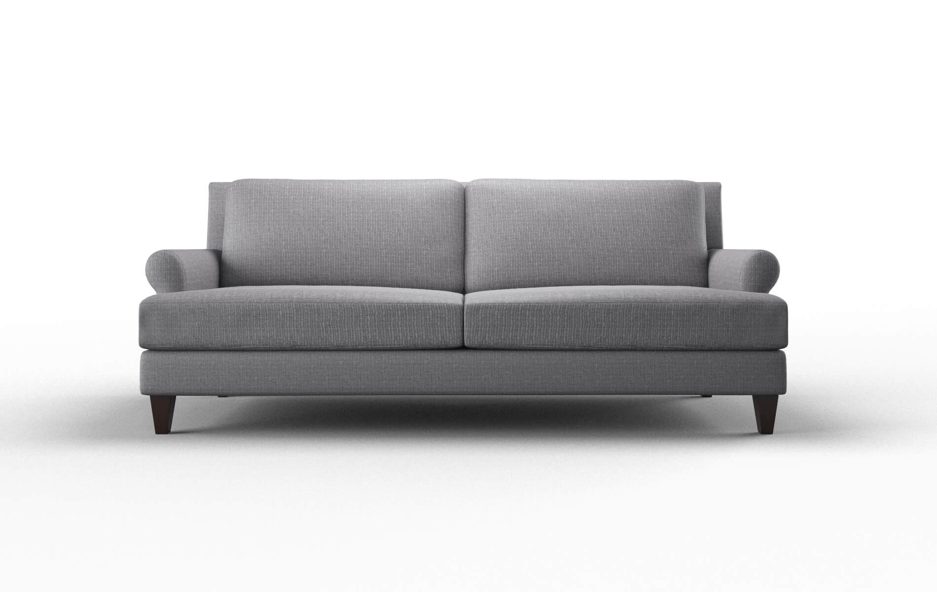 Stockholm Parker Ash Sofa espresso legs 1