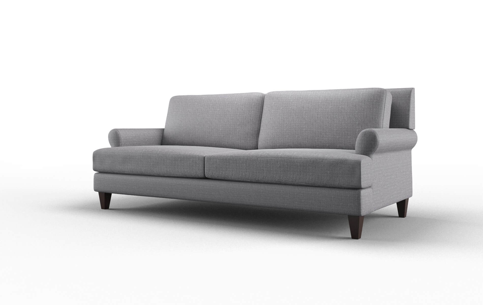Stockholm Parker Ash Sofa espresso legs 4