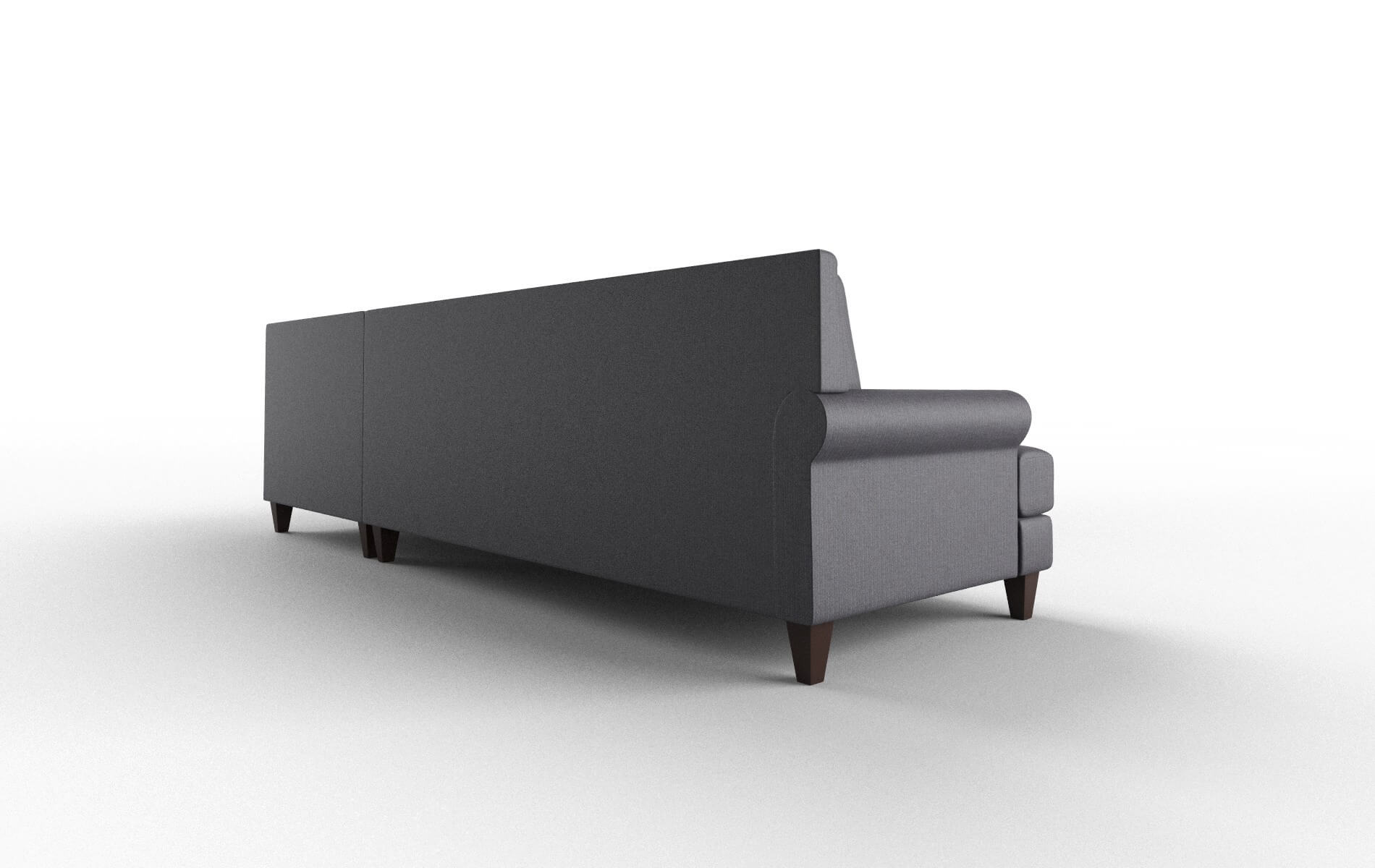 Stockholm Parker Charcoal Panel espresso legs 5