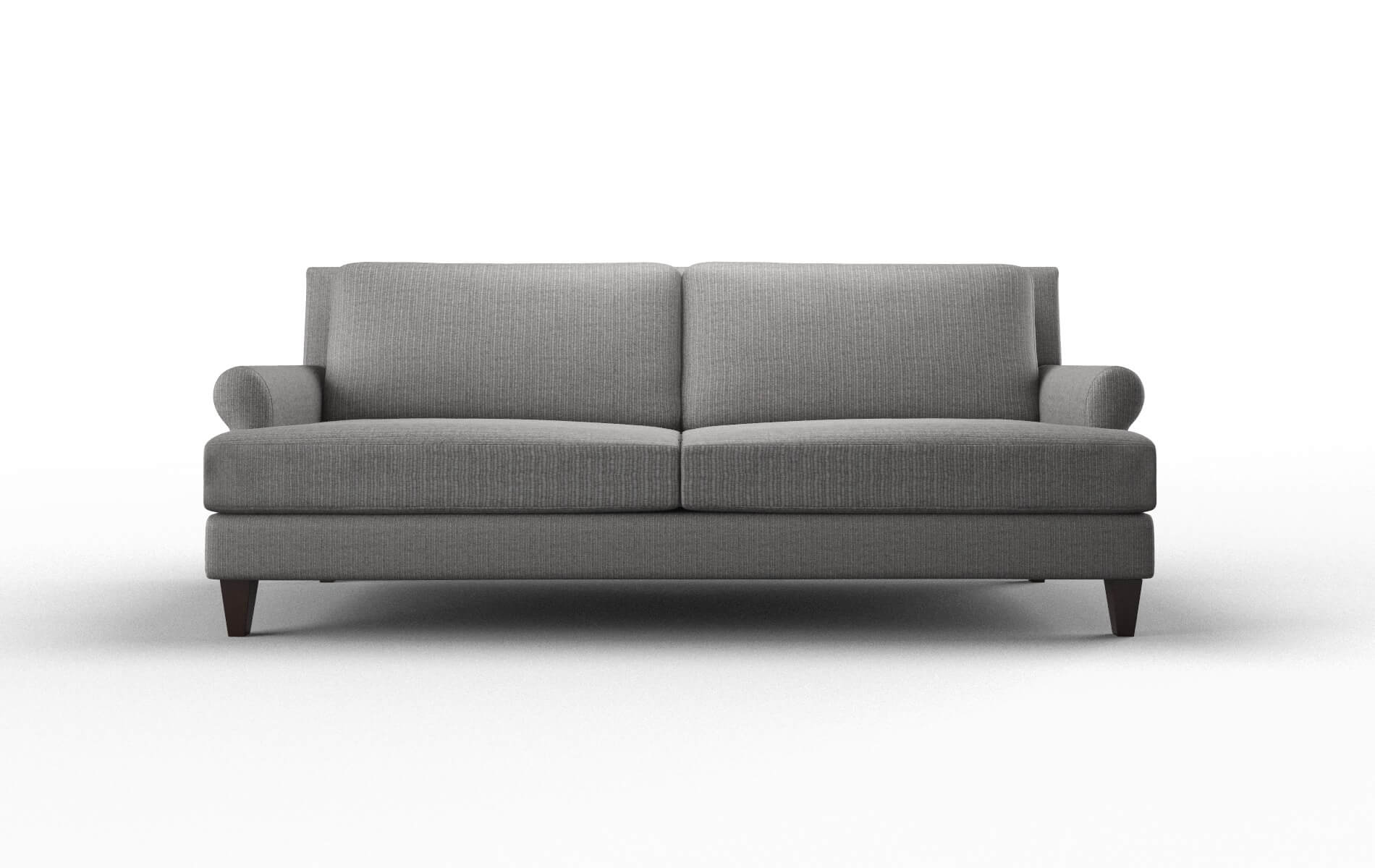 Stockholm Parker graphite Sofa Espresso Legs  1
