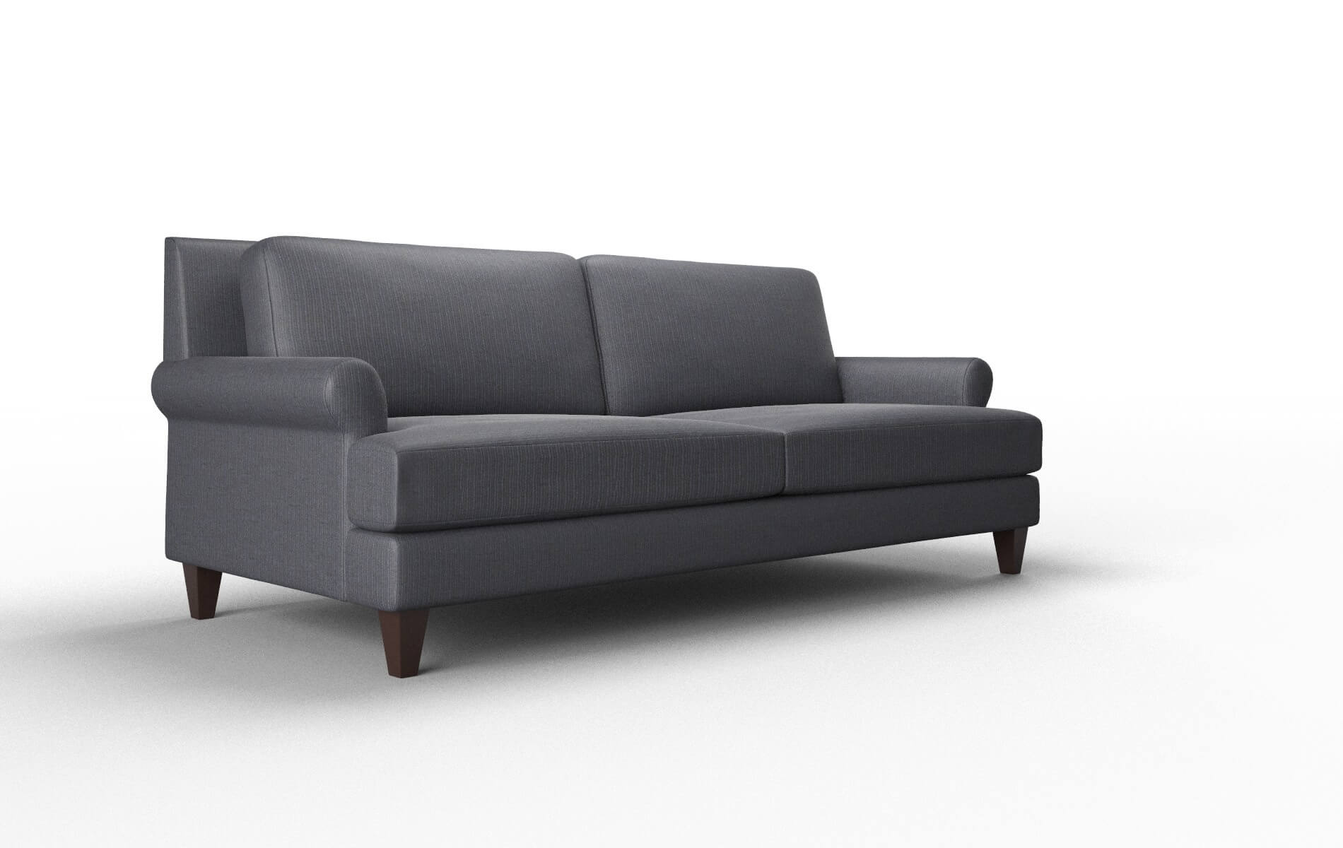 Stockholm Parker Midnight Sofa espresso legs 2