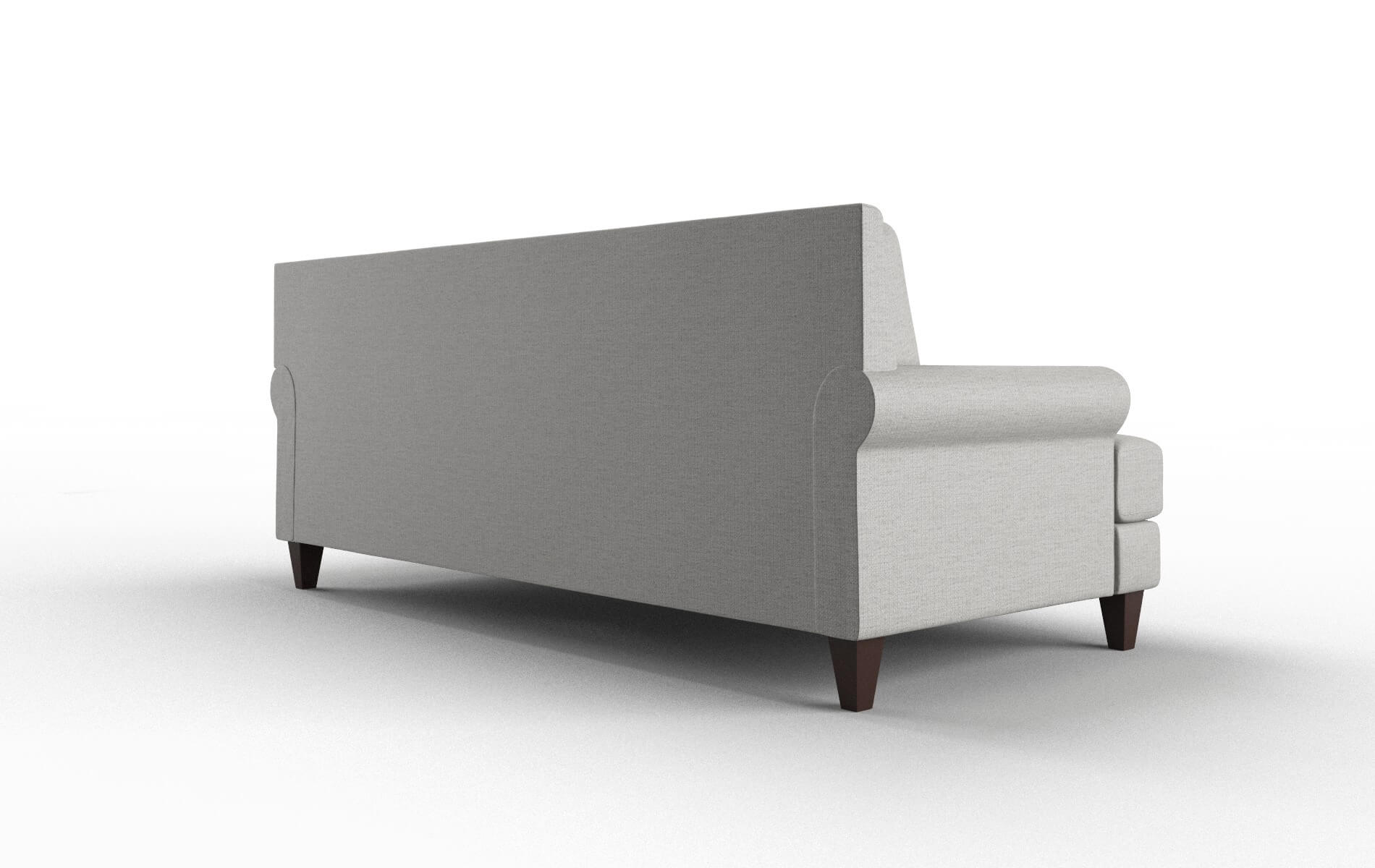 Stockholm Parker Silver Sofa espresso legs 5