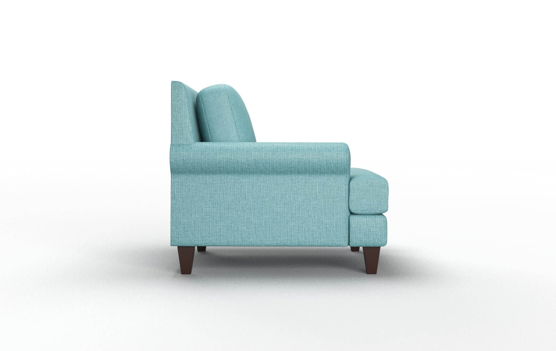 Stockholm Parker Turquoise Chair espresso legs 3