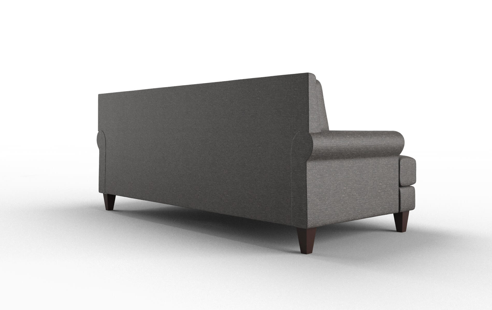 Stockholm Phoenix Chocolate Sofa espresso legs 5