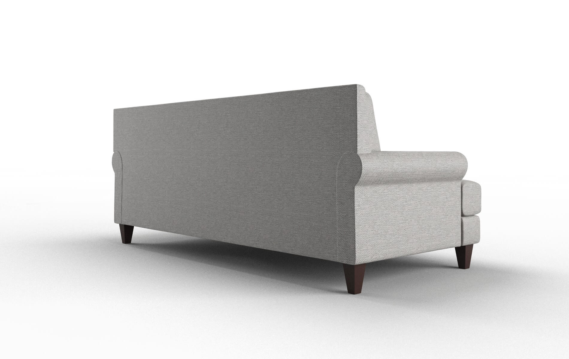 Stockholm Phoenix Smoke Sofa espresso legs 5