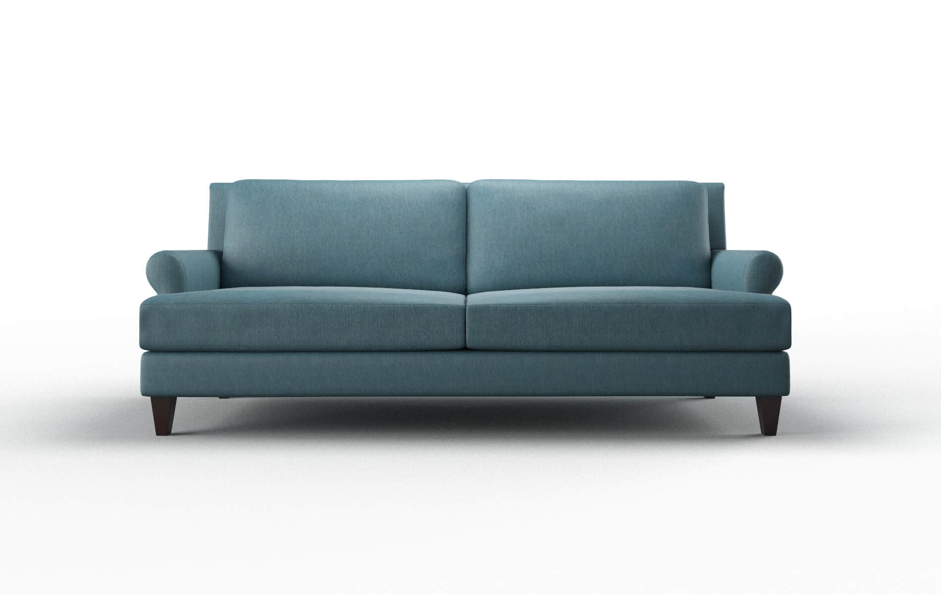 Stockholm Portland Prussian Sofa espresso legs 1