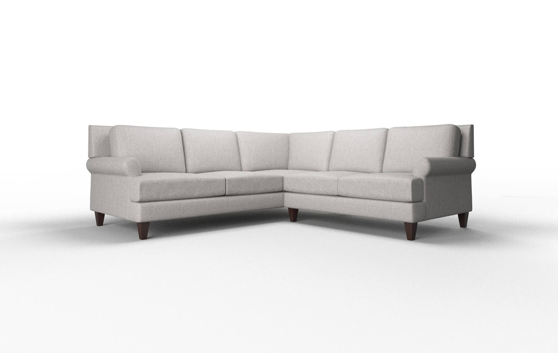 Stockholm Prime Ash Sectional espresso legs 1