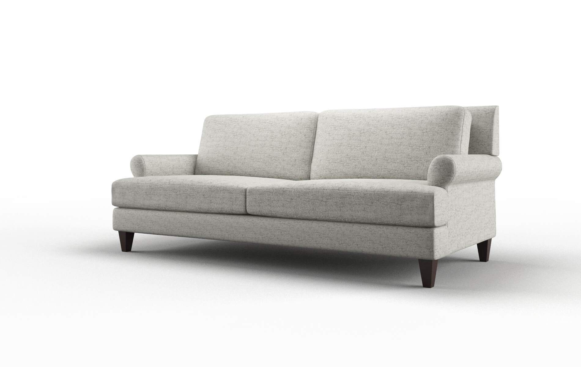 Stockholm Prime Gravel Sofa espresso legs 4