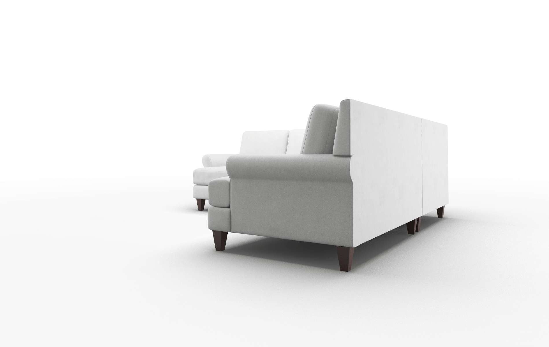 Stockholm Prisma Steam Sectional espresso legs 4
