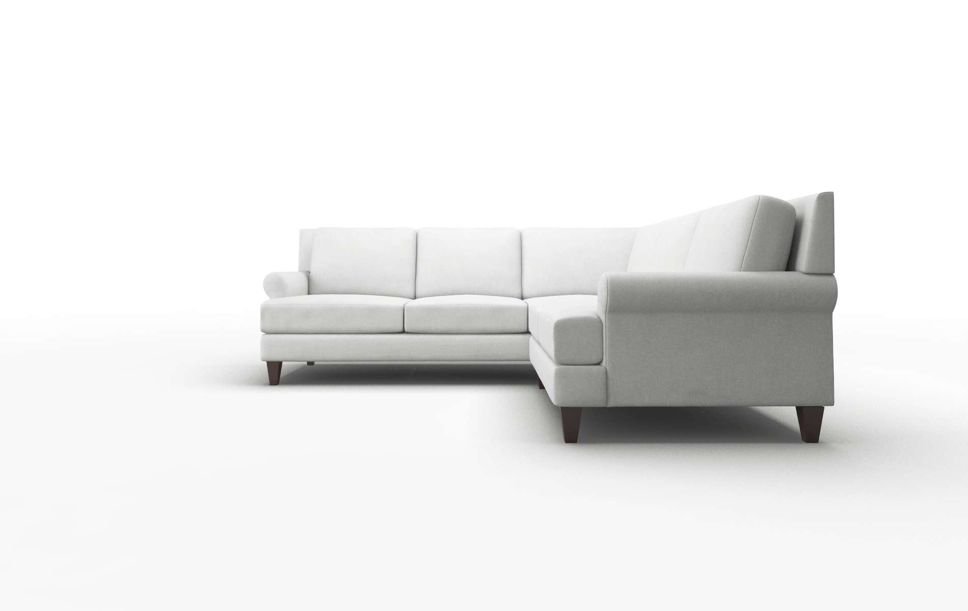 Stockholm Prisma Steam Sectional espresso legs 5