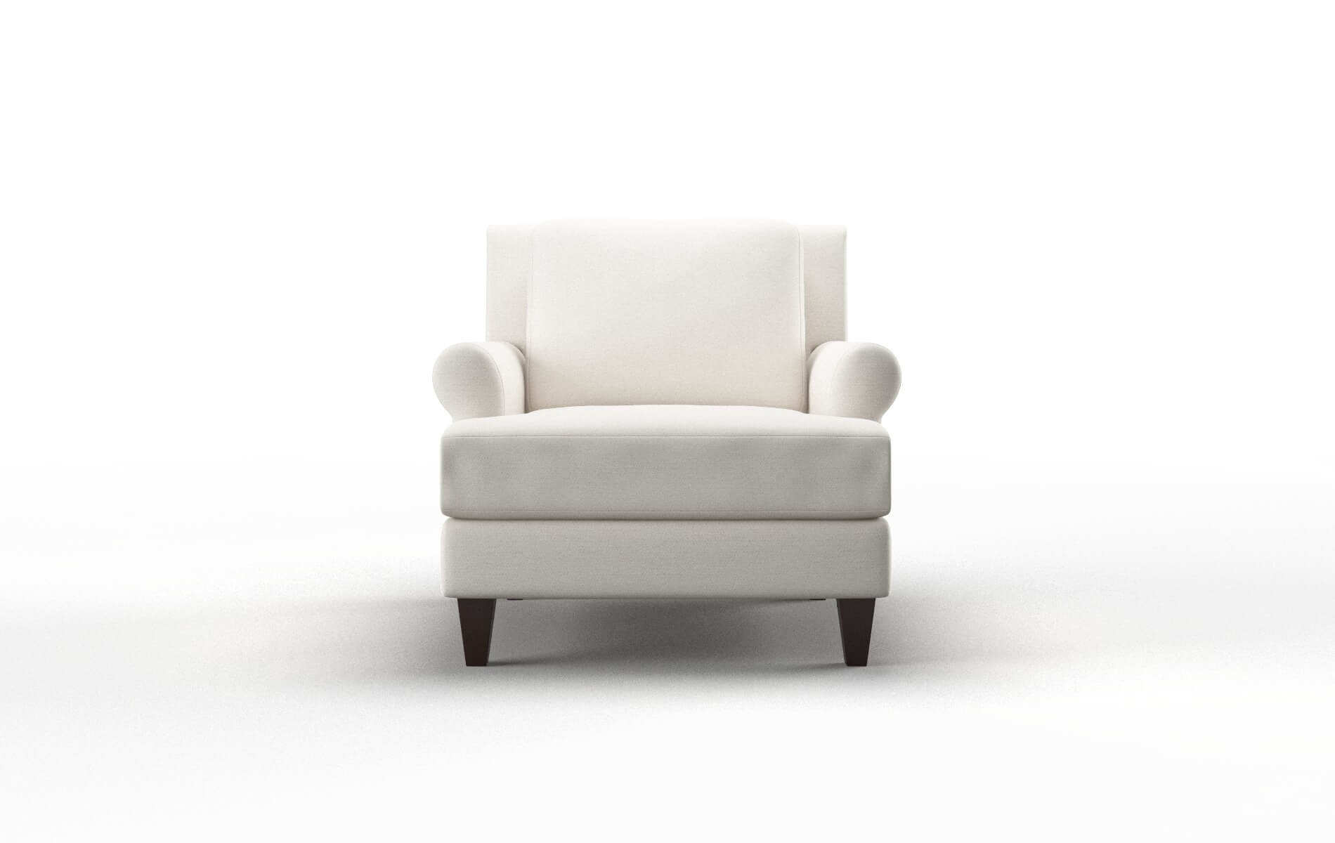 Stockholm Redondo Pearl Chair espresso legs 1