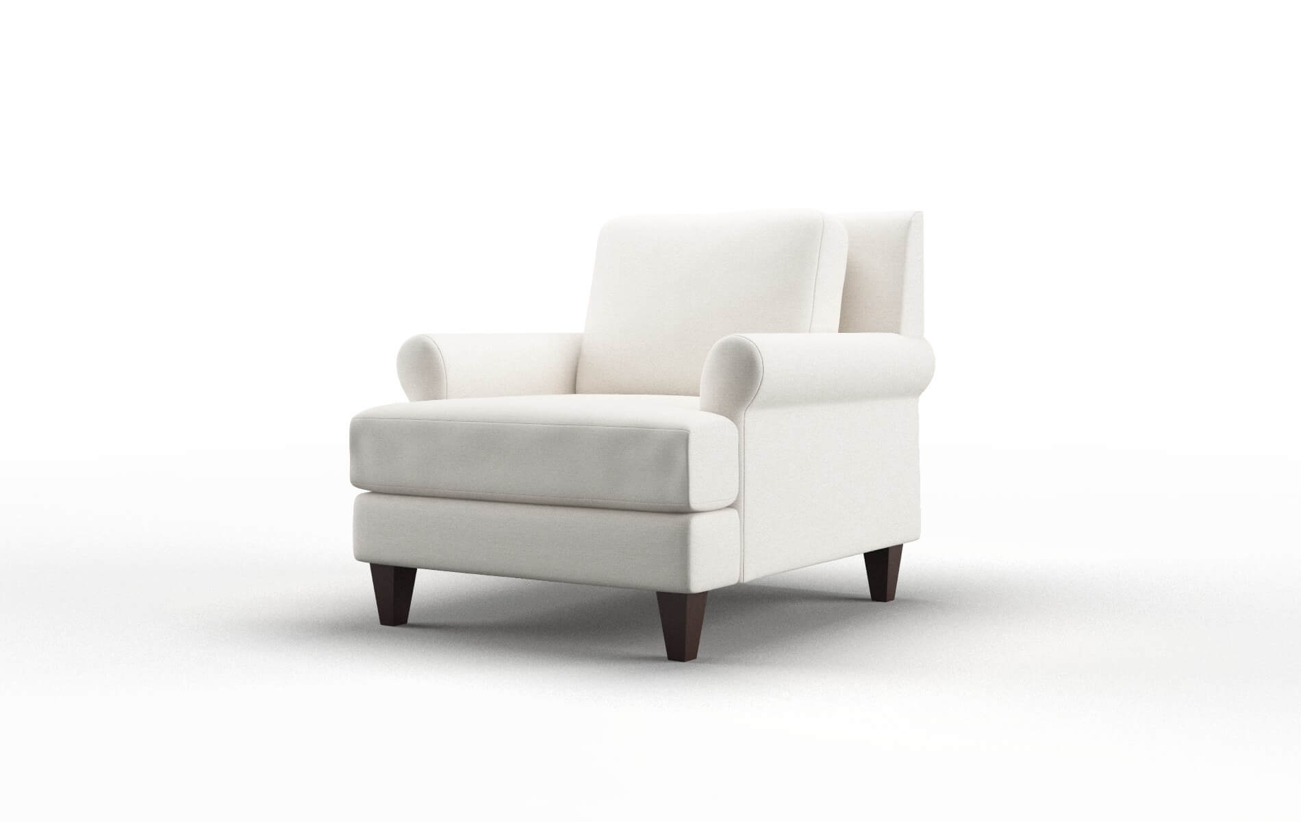 Stockholm Redondo Pearl Chair espresso legs 4