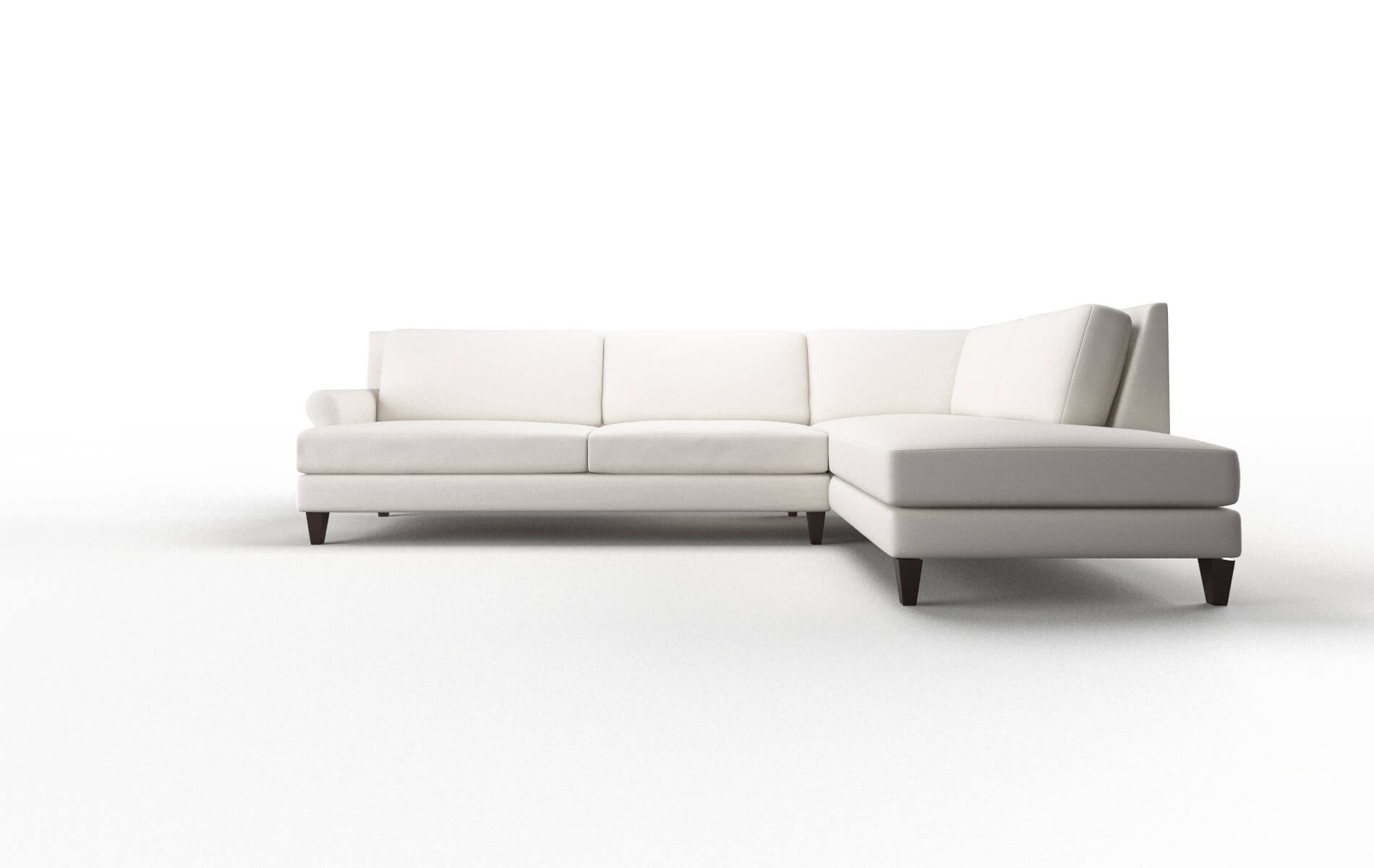 Stockholm Redondo Pearl Panel espresso legs 1