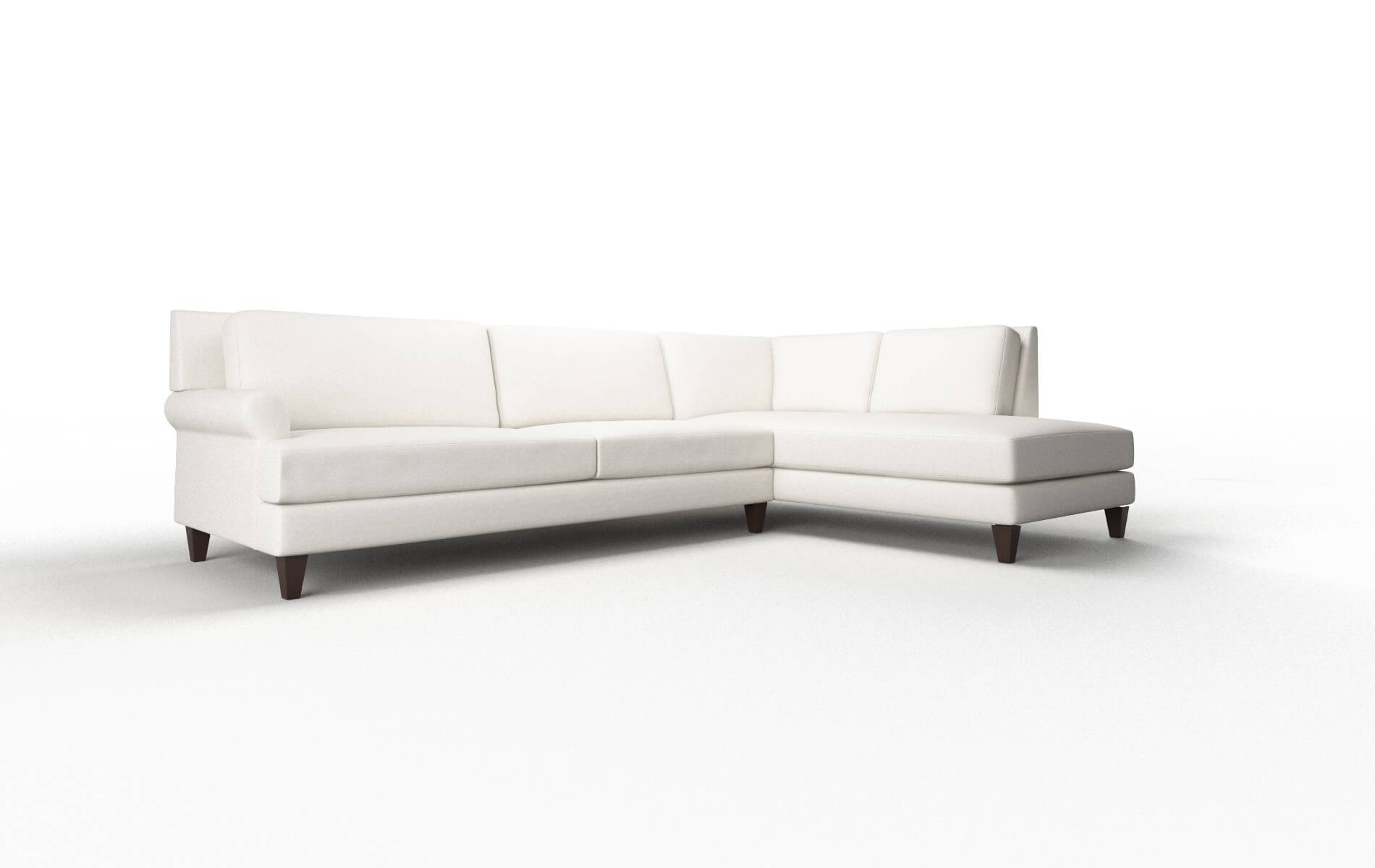 Stockholm Redondo Pearl Panel espresso legs 2