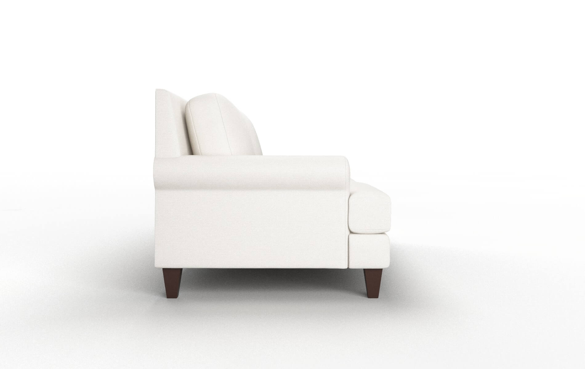 Stockholm Redondo Pearl Sofa espresso legs 3
