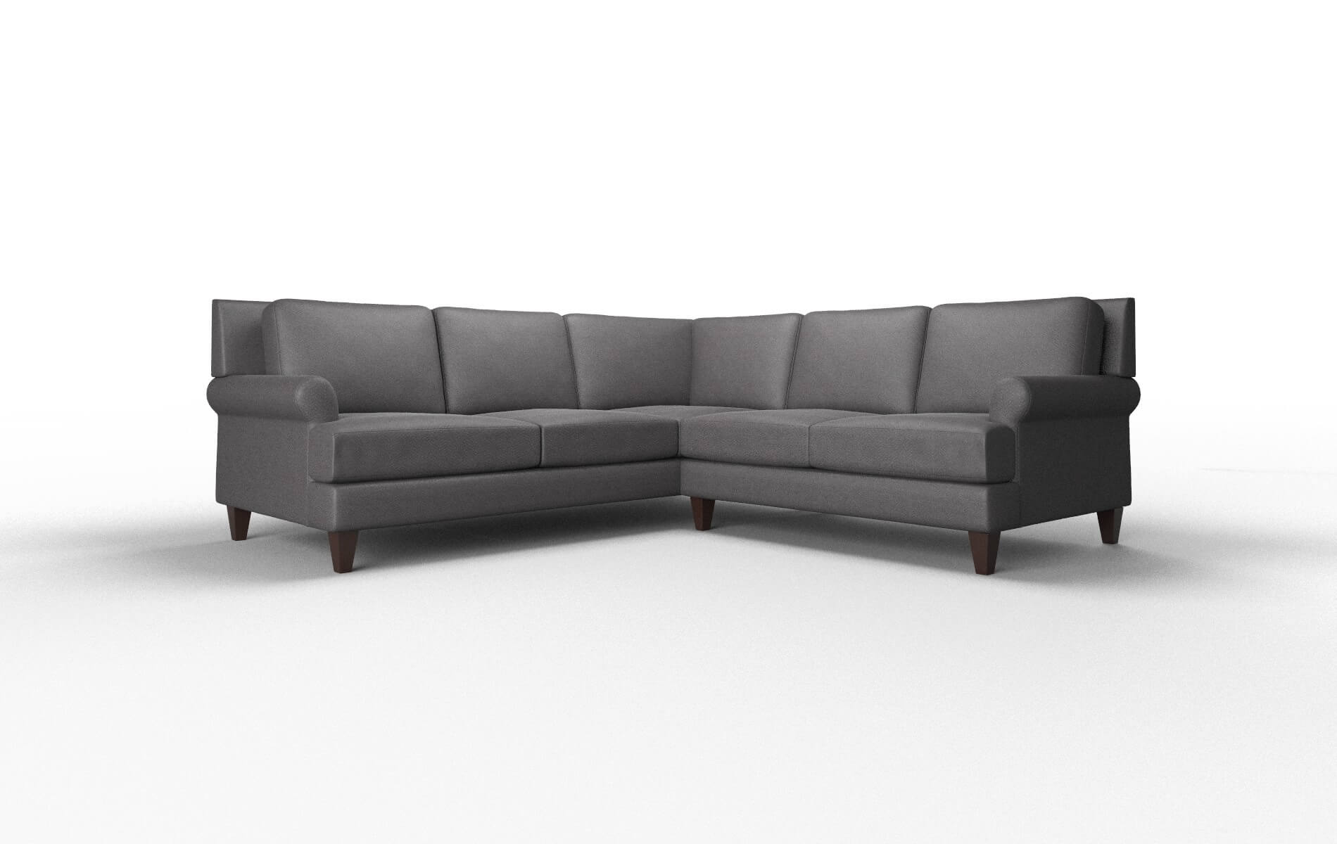 Stockholm Royale Eclipse Sectional espresso legs 1
