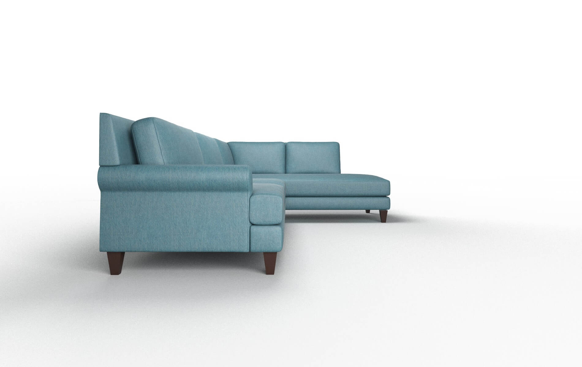 Stockholm Royale Electric_blue Panel espresso legs 3