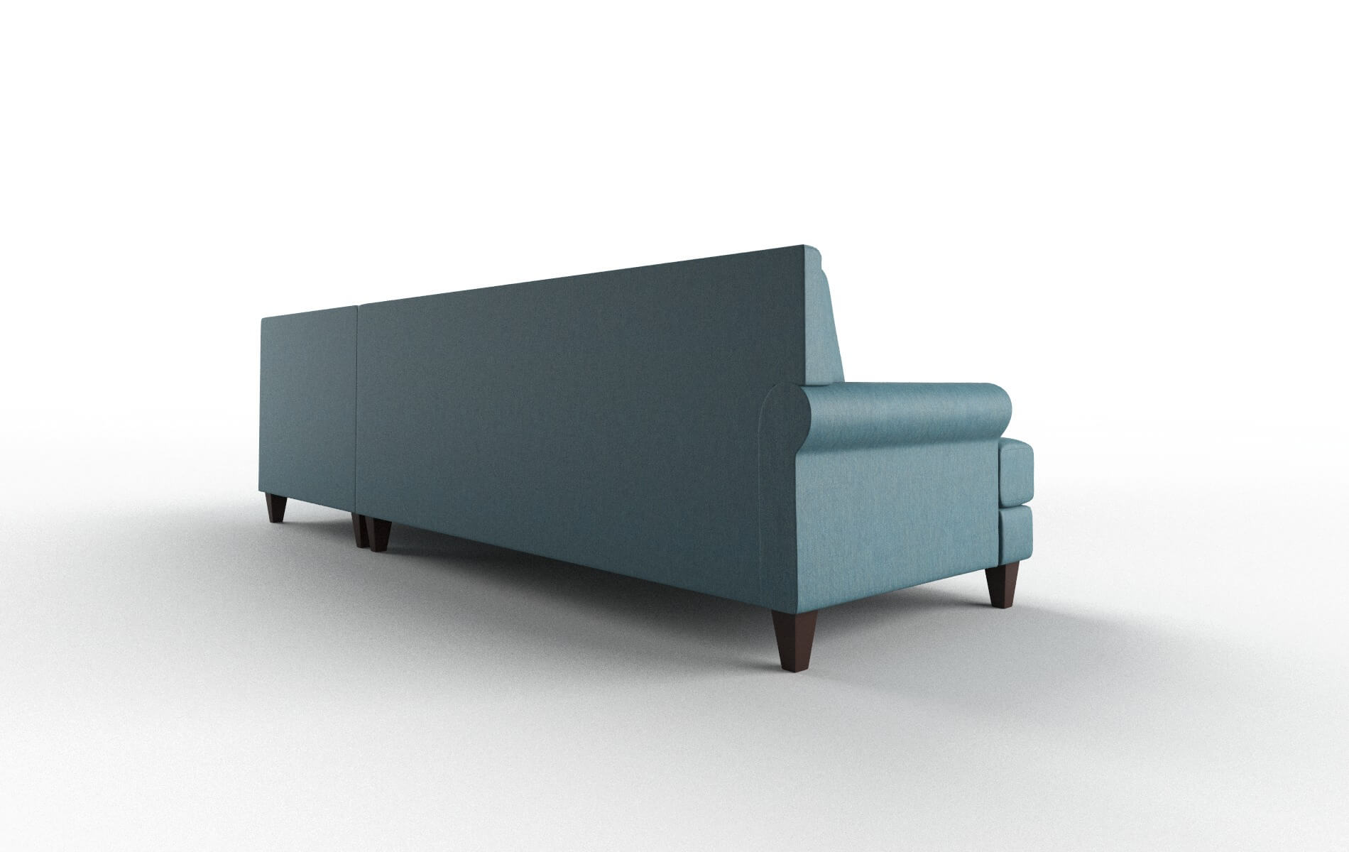 Stockholm Royale Electric_blue Panel espresso legs 5