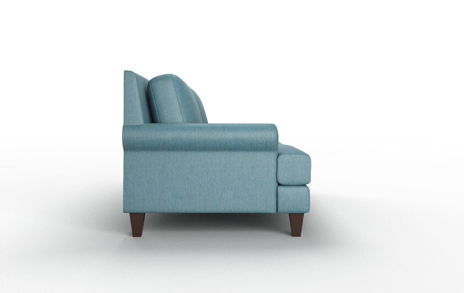 Stockholm Royale Electric_blue Sofa espresso legs 3