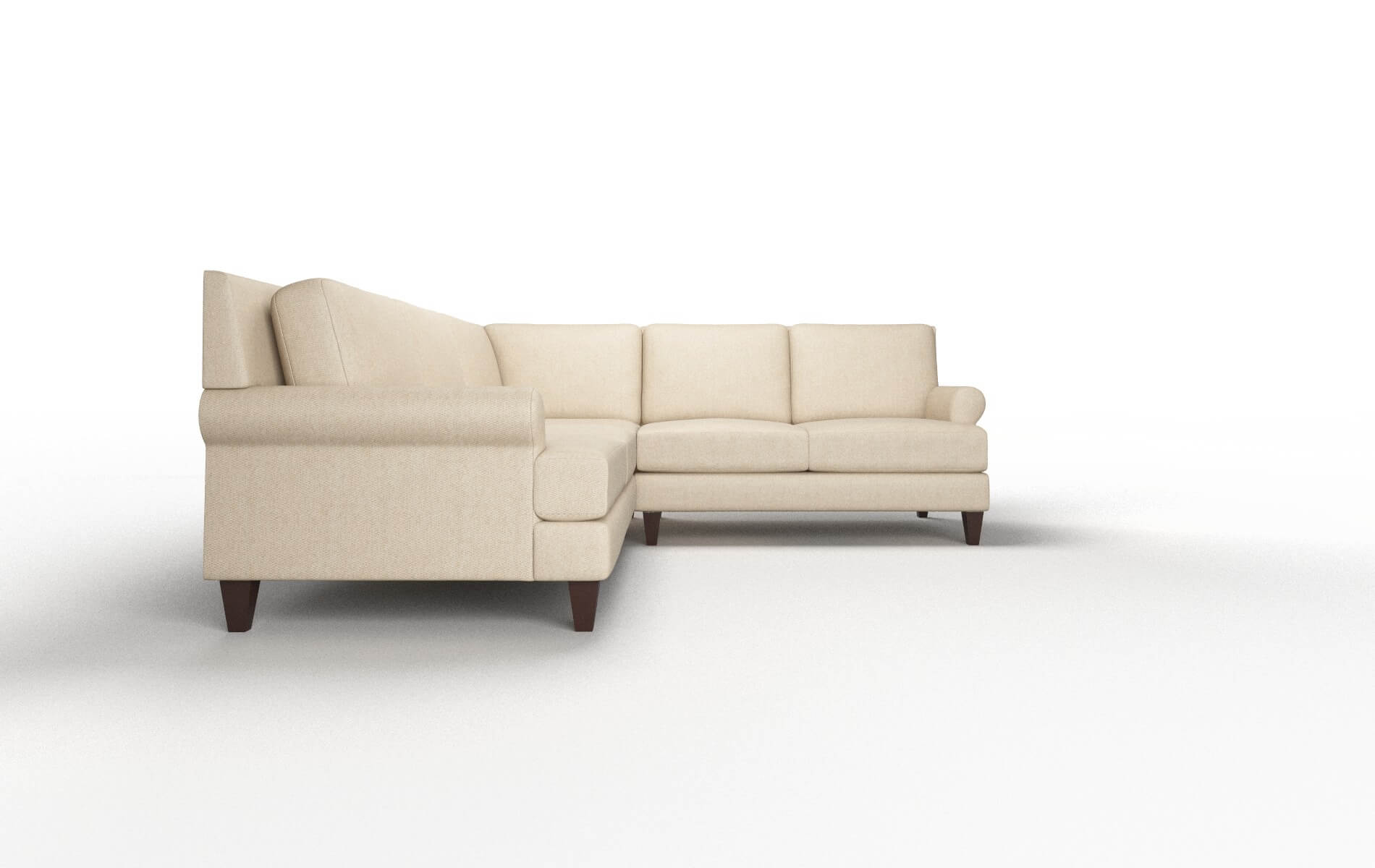 Stockholm Royale Mondo Sectional espresso legs 2