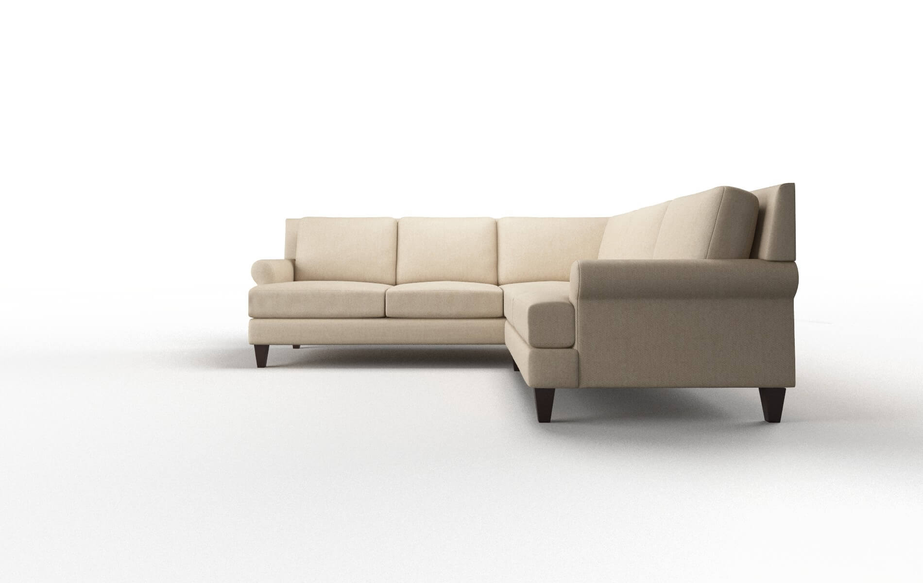 Stockholm Royale Mondo Sectional espresso legs 5