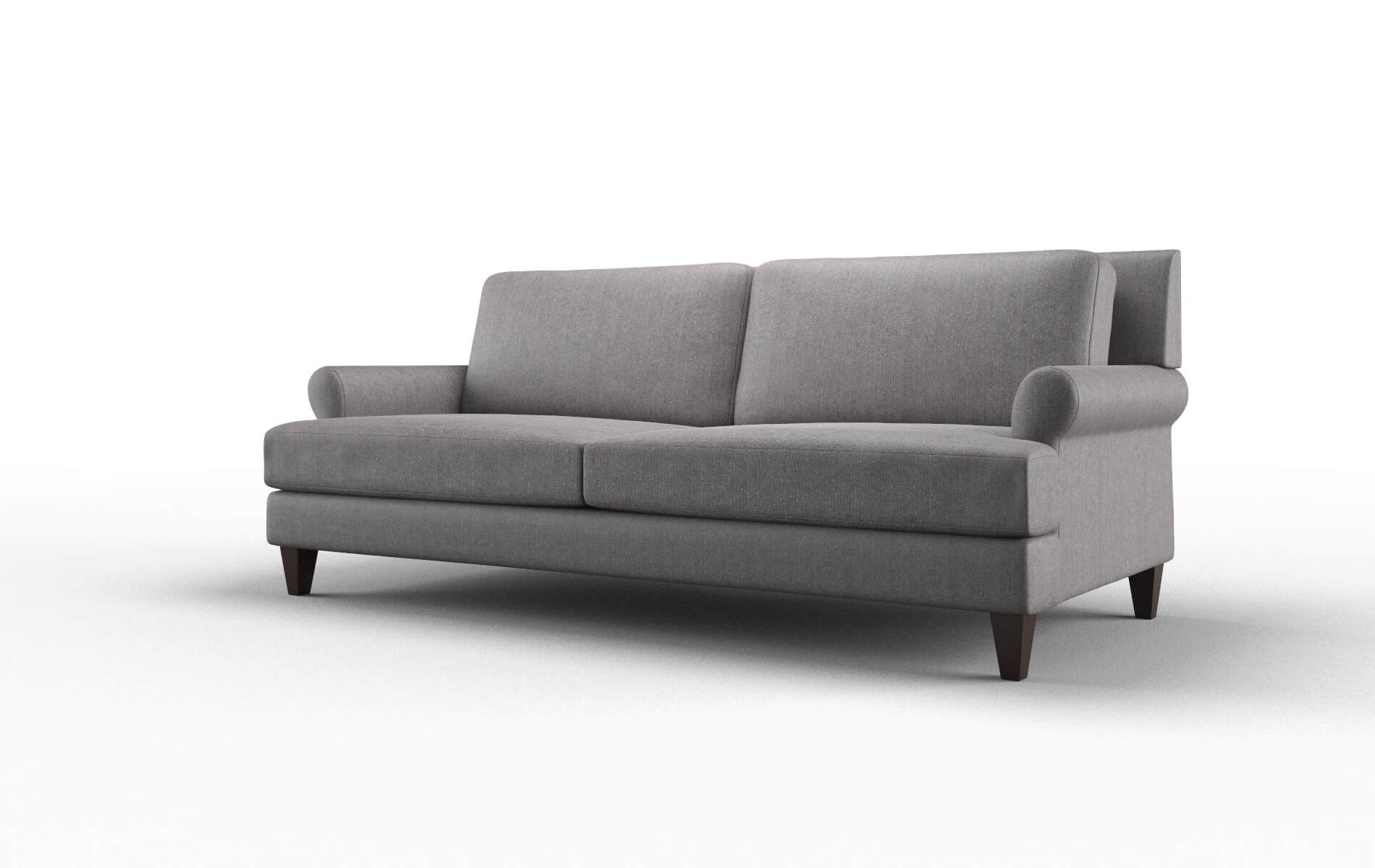 Stockholm Sasha Granite Sofa espresso legs 4