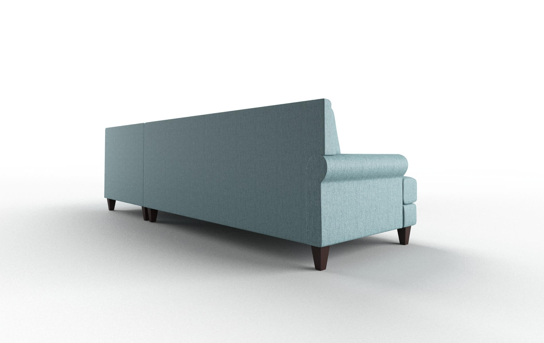 Stockholm Sasha Teal Panel espresso legs 5