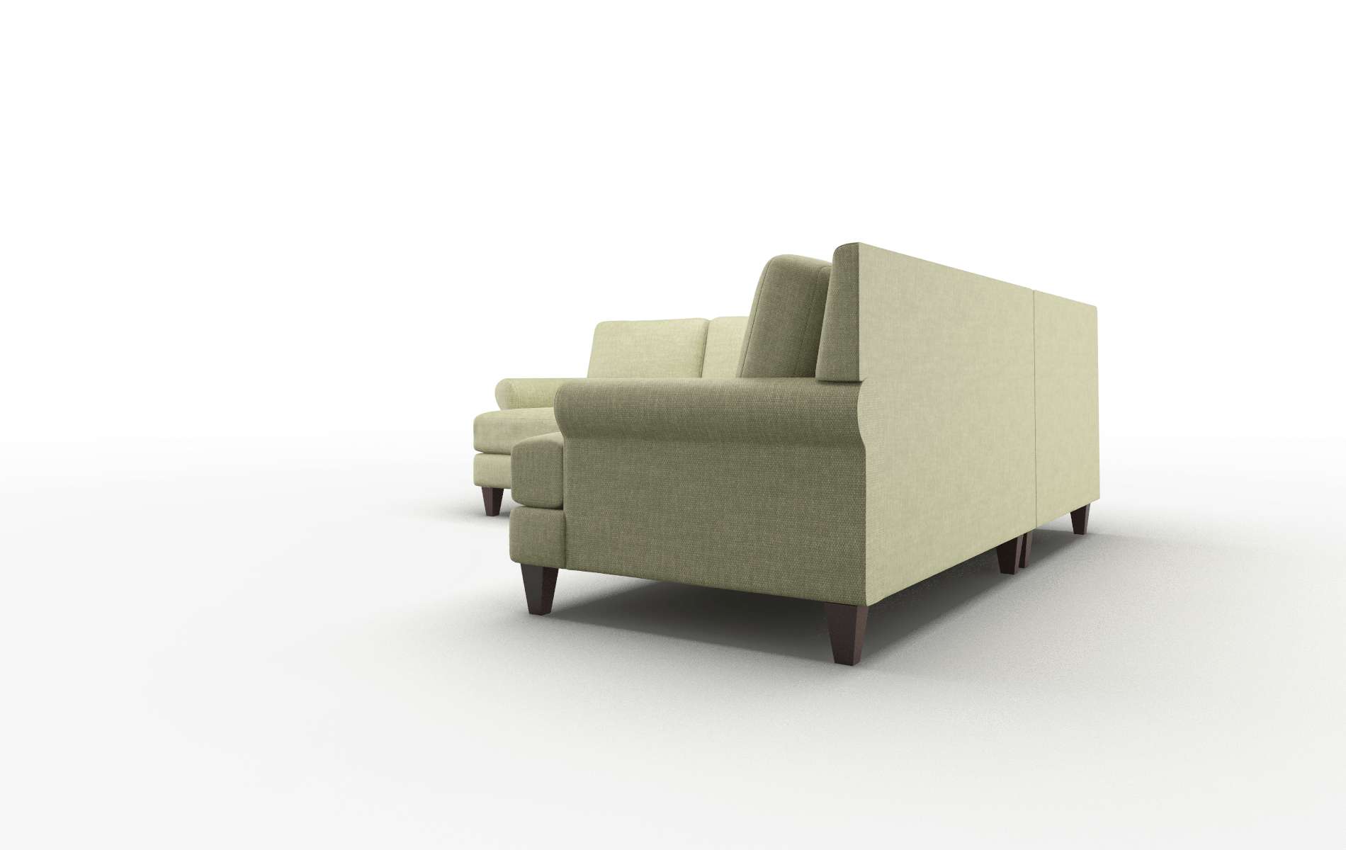 Stockholm Simplex Sour_apple Sectional espresso legs 4