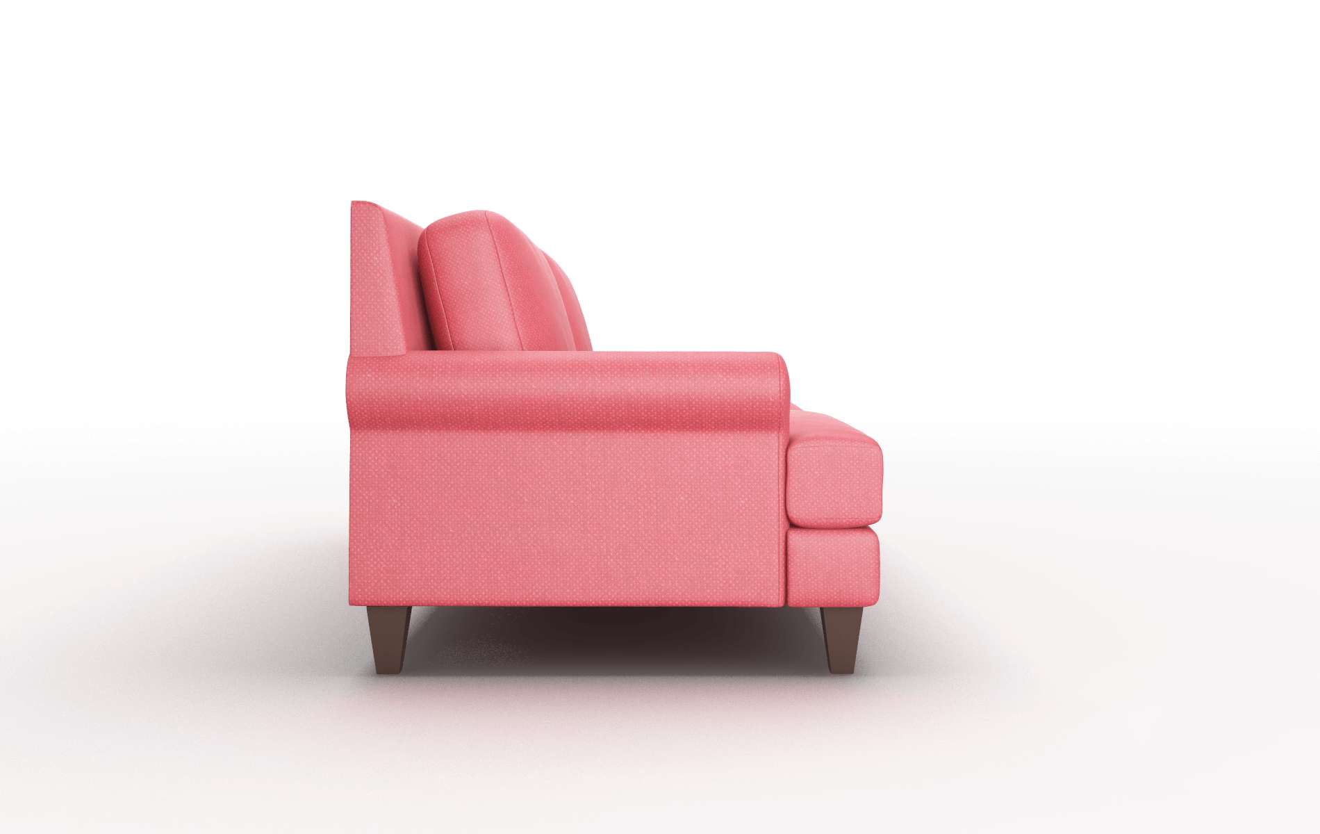 Stockholm Sorrento Berry Sofa espresso legs 3