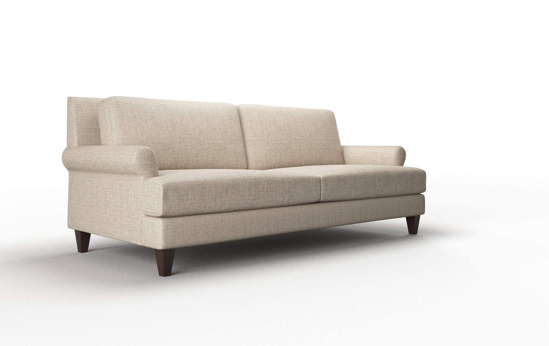 Stockholm Sosoftness 74 Sofa espresso legs 2