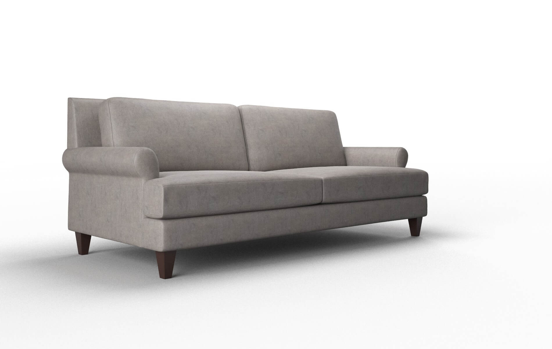 Stockholm Suave Slate Sofa espresso legs 2