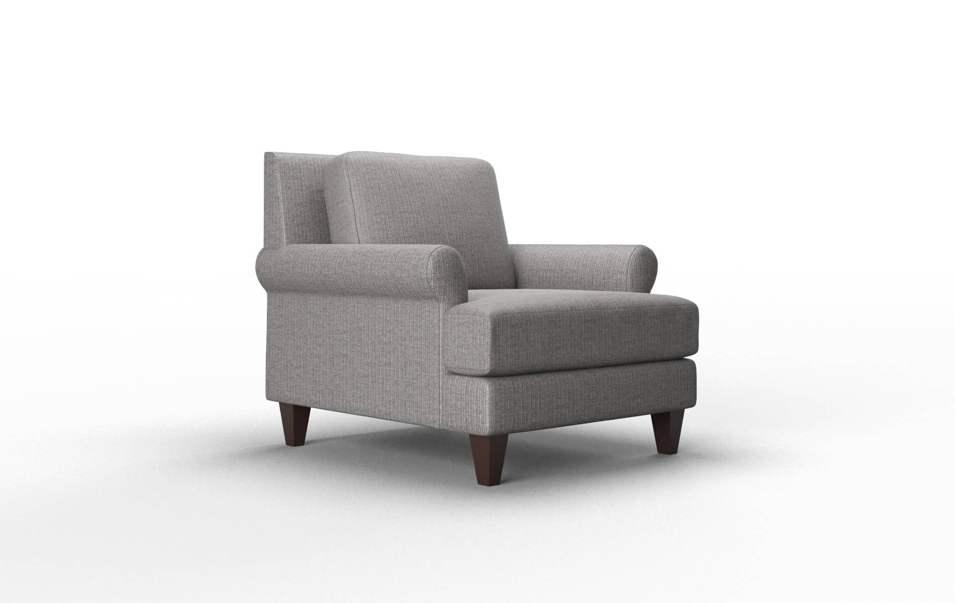 Stockholm Terrain Oatmeal Chair espresso legs 2