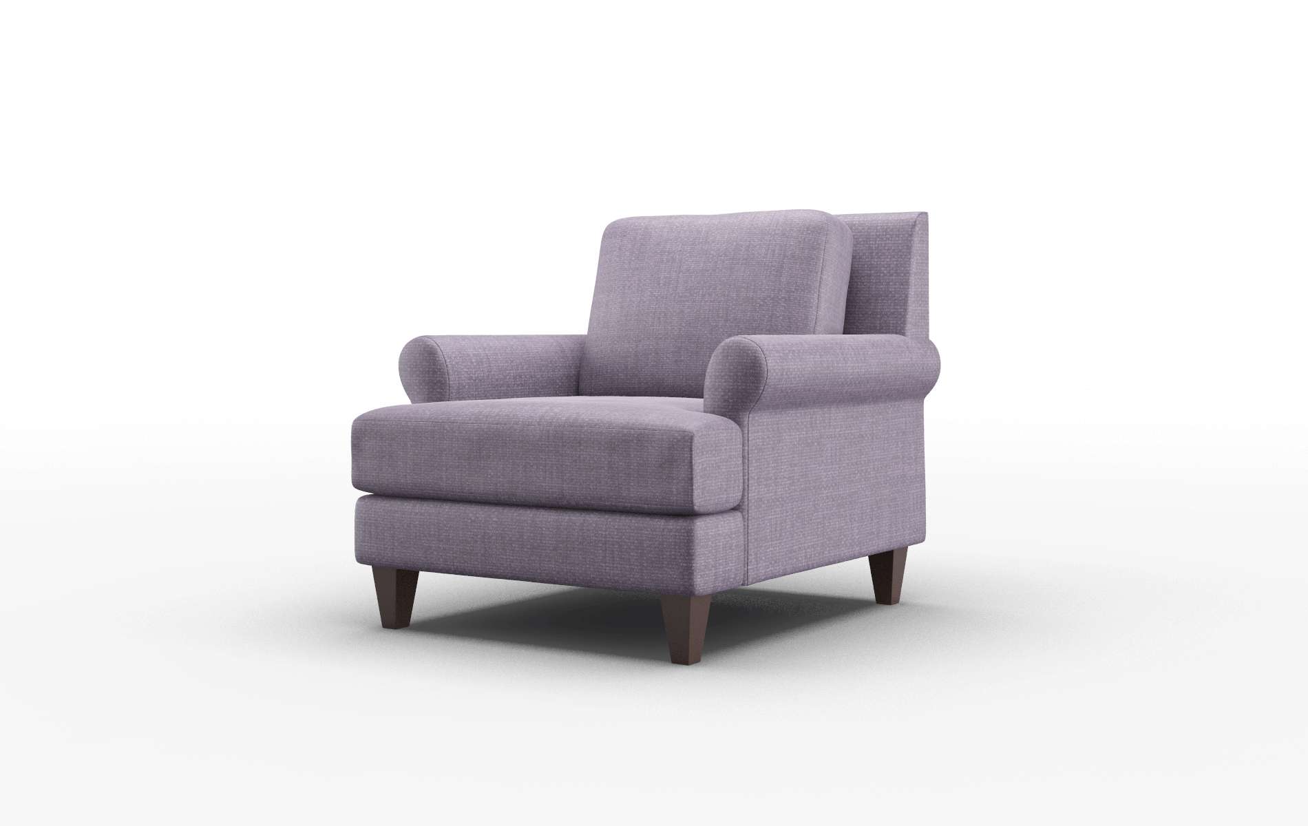 Stockholm Tess Blackberry Chair espresso legs 4