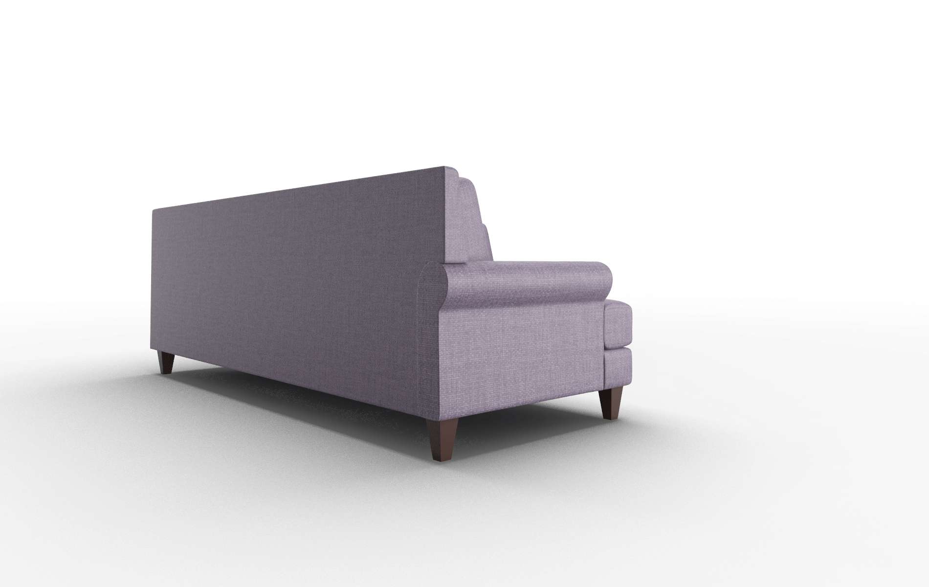 Stockholm Tess Blackberry Sectional espresso legs 3