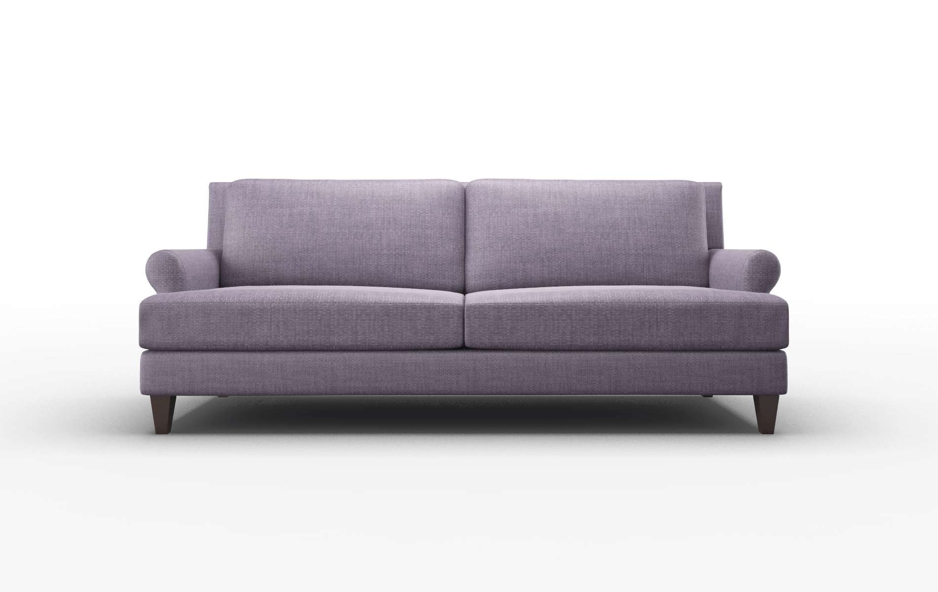 Stockholm Tess Blackberry Sofa espresso legs 1