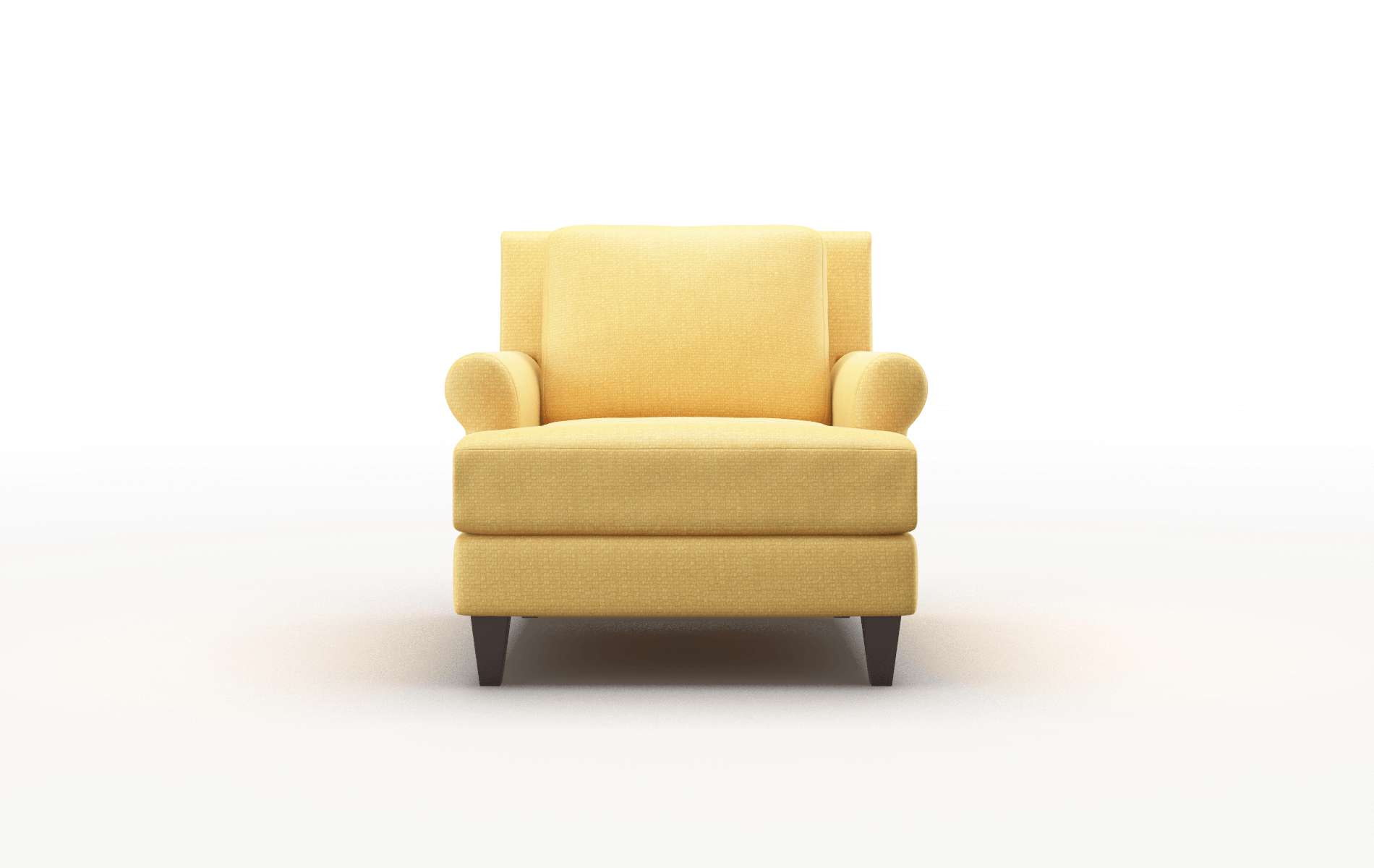 Stockholm Tess Turmeric Chair espresso legs 1