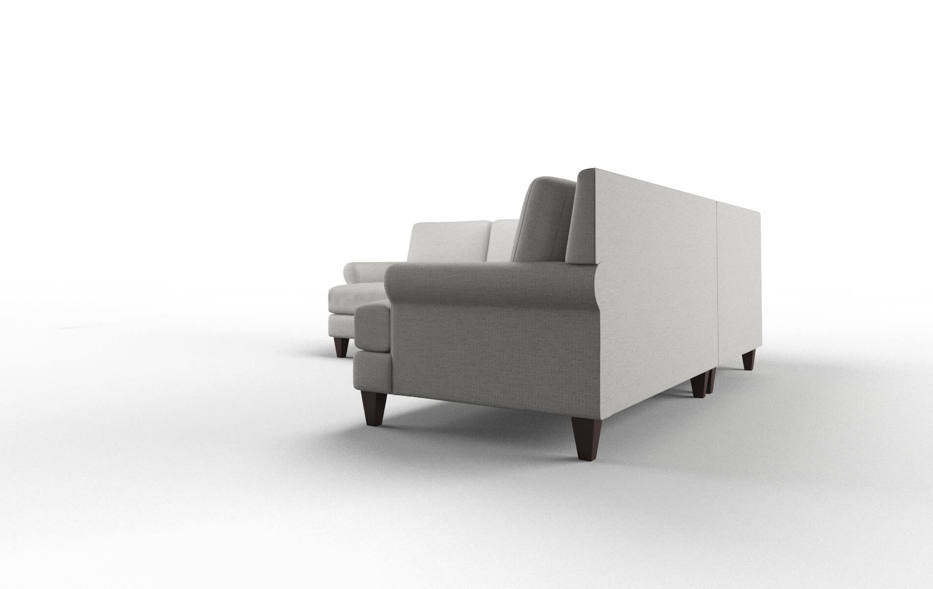 Stockholm Urban_d Pepper Sectional espresso legs 4