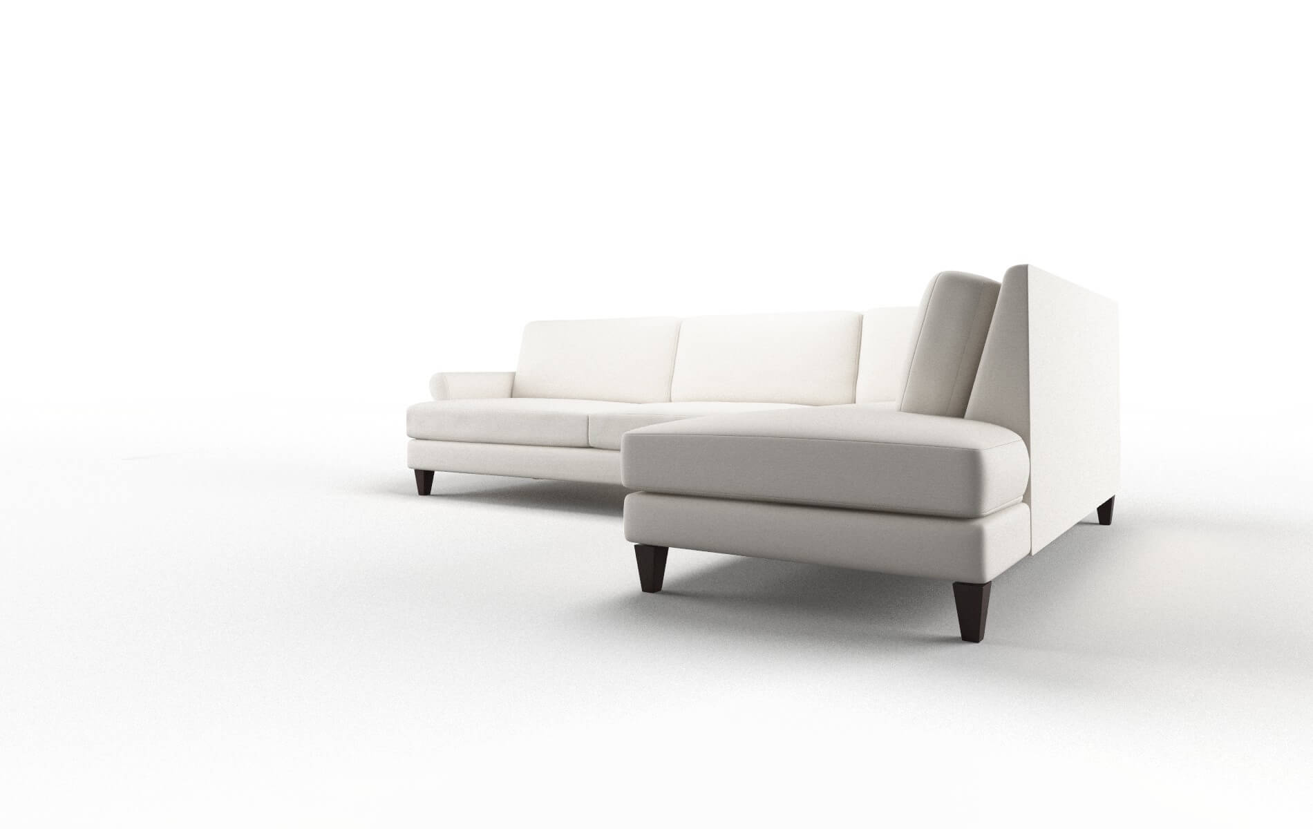 Stockholm Venice Eggshell Panel espresso legs 4