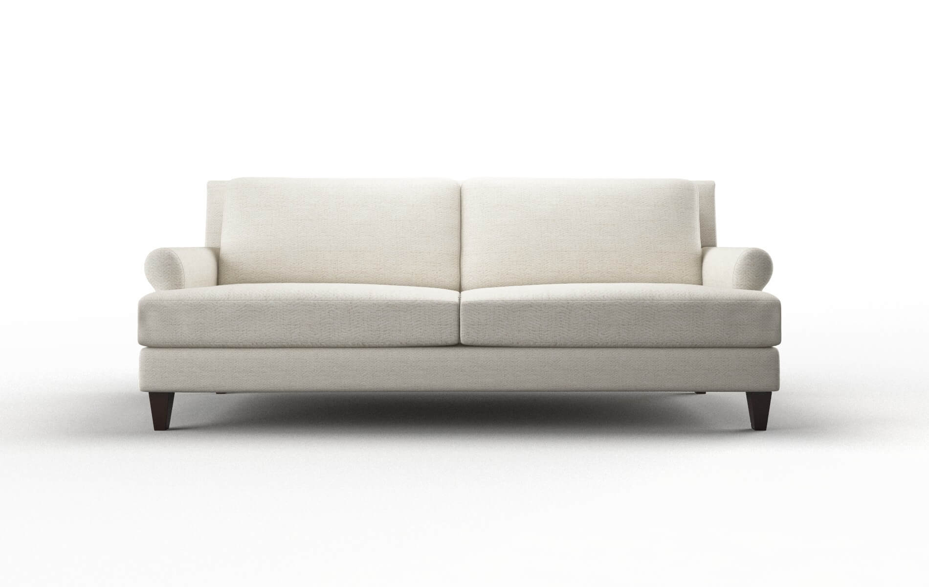 Stockholm Venus Cream Sofa espresso legs 1