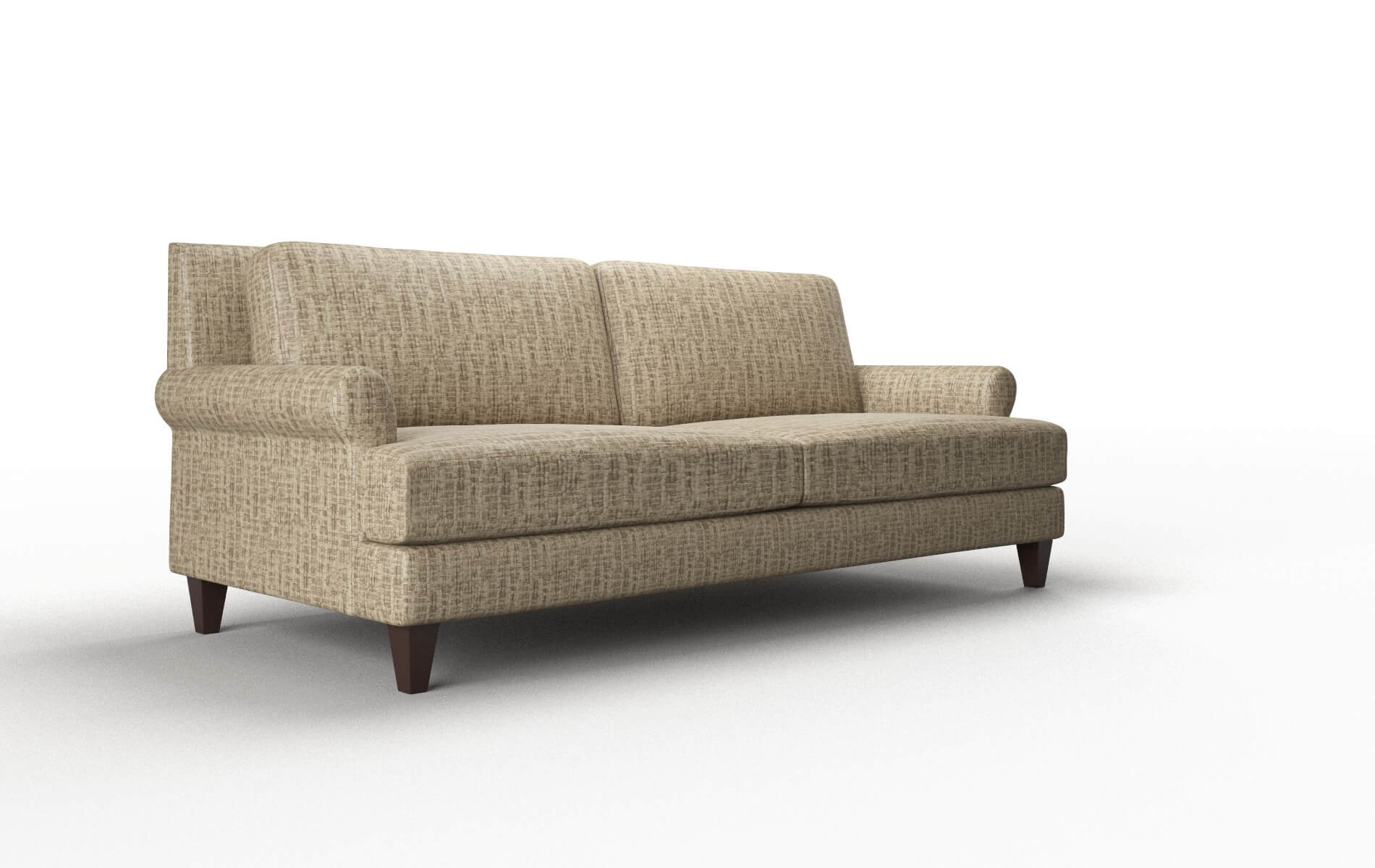 Stockholm Venus Mocha Sofa espresso legs 2