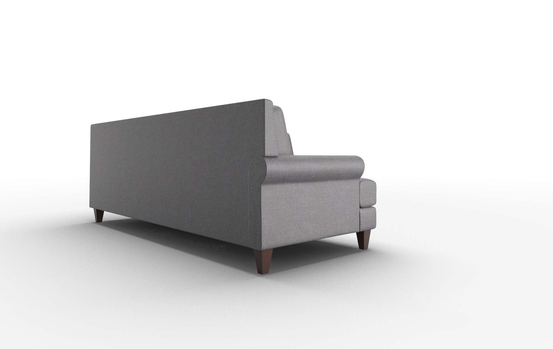 Stockholm Venus Onyx Sectional espresso legs 3