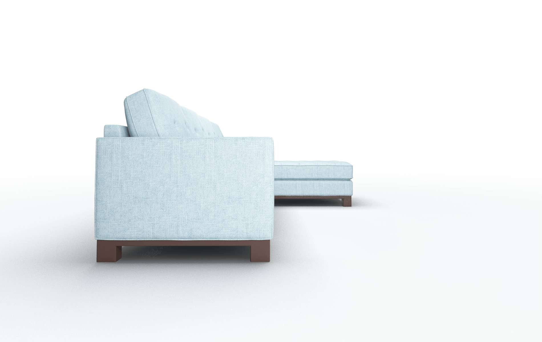 Syros Atlas Turquoise Panel espresso legs 3