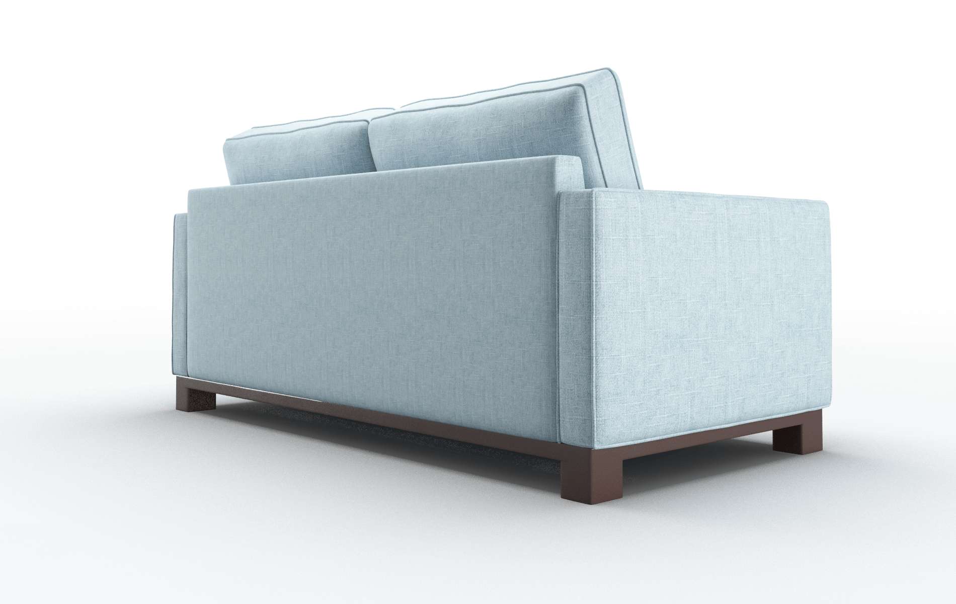 Syros Atlas Turquoise Sofa espresso legs 5