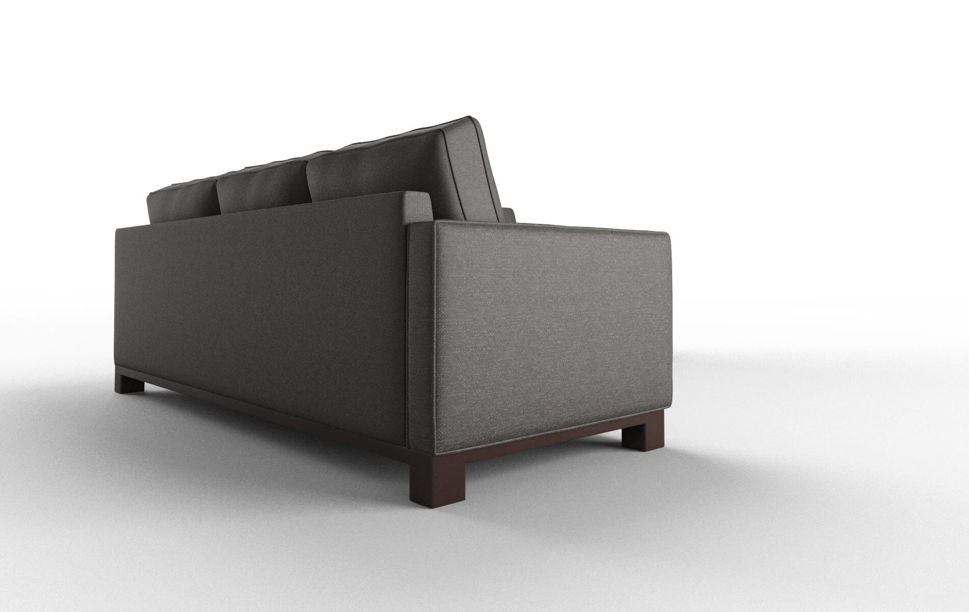 Syros Avenger Denim Sectional espresso legs 3